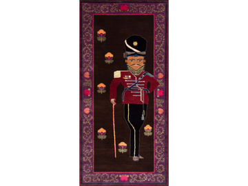 BESPOKE AKWS-7040 - Handmade rectangular fabric rug by Jaipur Rugs - view 2